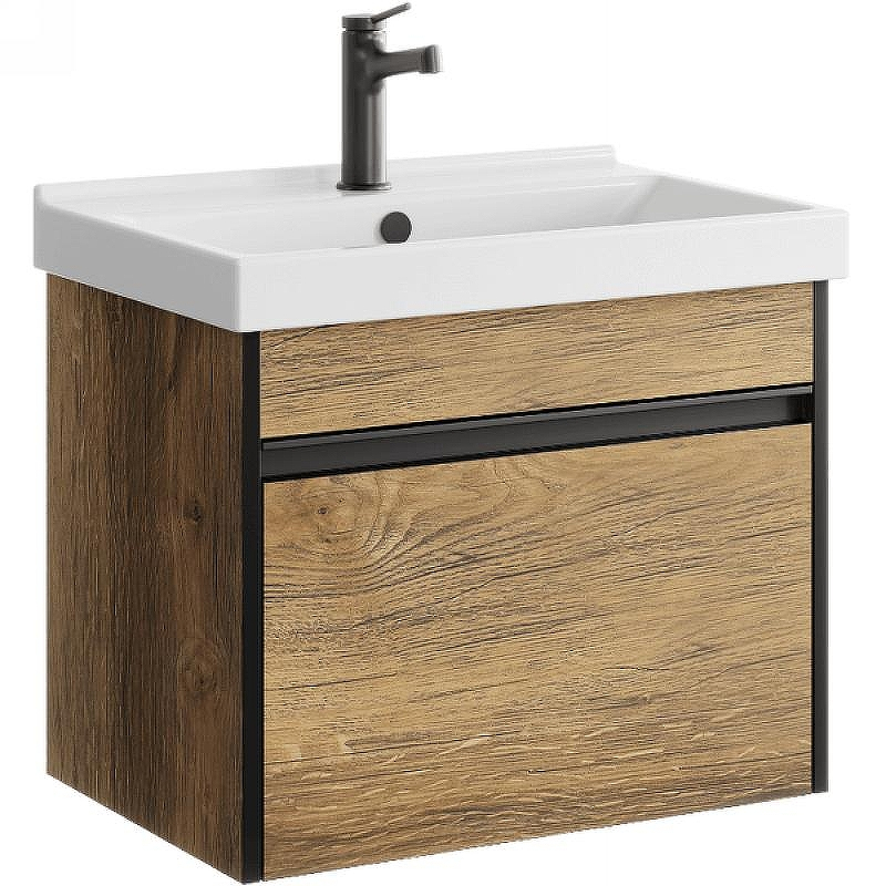 Тумба под раковину Aqwella Urban 60 URB0106DB подвесная Дуб балтийский, купить, цена, заказать, магазин, доставка, скидка, промокод, купить, цена, заказать, магазин, доставка, скидка, промокод