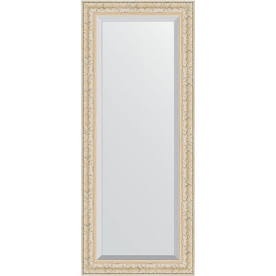 Зеркало Evoform Exclusive 145х60 BY 1262 с фацетом в багетной раме - Старый гипс 82