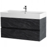 Тумба под раковину Cezares Molveno 46 100 MOLVENO 46-100-2C-SO-ANTR подвесная Antracite, купить, цена, заказать, магазин, доставка, скидка, промокод, купить, цена, заказать, магазин, доставка, скидка, промокод