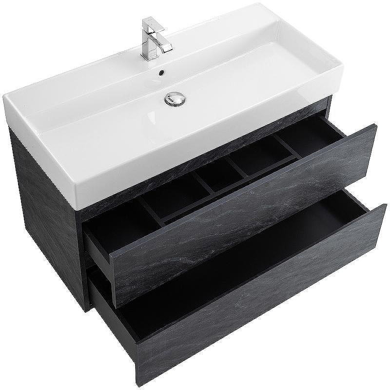 Тумба под раковину Cezares Molveno 46 100 MOLVENO 46-100-2C-SO-ANTR подвесная Antracite, купить, цена, заказать, магазин, доставка, скидка, промокод, купить, цена, заказать, магазин, доставка, скидка, промокод