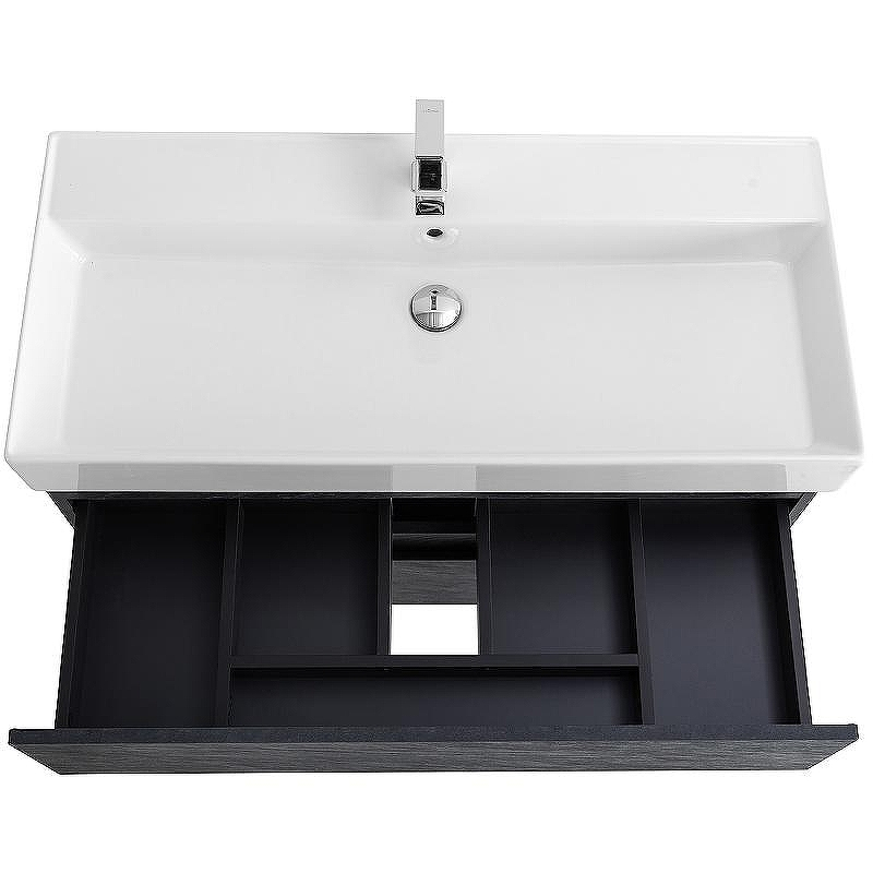 Тумба под раковину Cezares Molveno 46 100 MOLVENO 46-100-2C-SO-ANTR подвесная Antracite, купить, цена, заказать, магазин, доставка, скидка, промокод, купить, цена, заказать, магазин, доставка, скидка, промокод