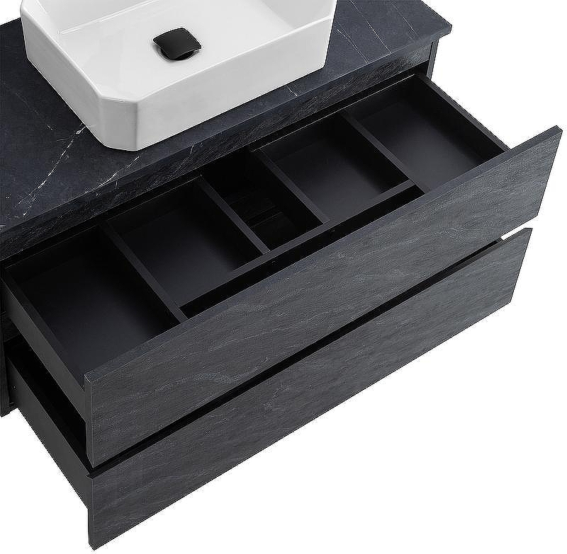 Тумба под раковину Cezares Molveno 46 100 MOLVENO 46-100-2C-SO-ANTR подвесная Antracite, купить, цена, заказать, магазин, доставка, скидка, промокод, купить, цена, заказать, магазин, доставка, скидка, промокод