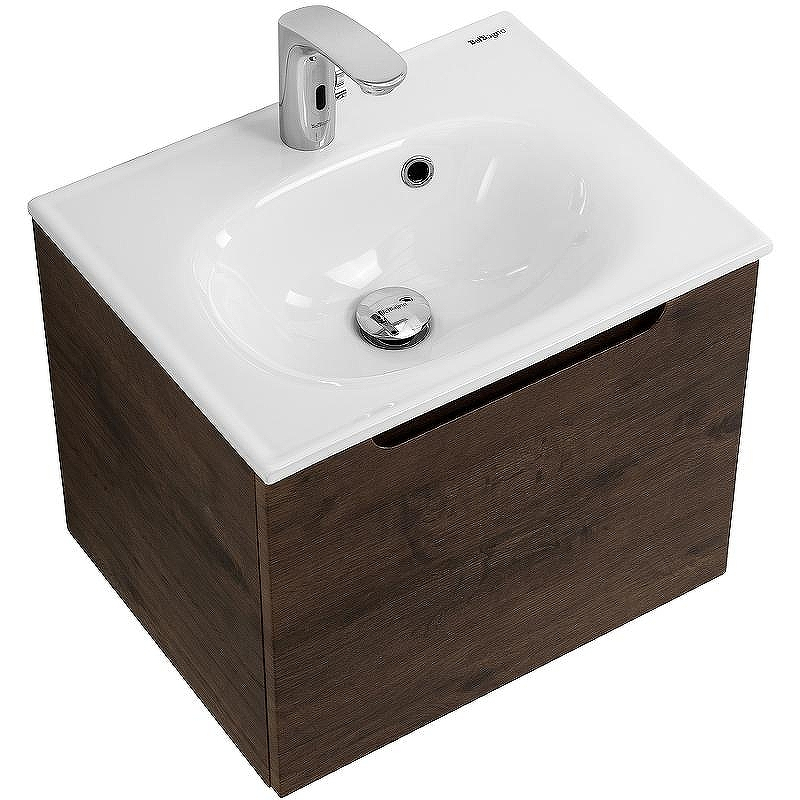 Тумба под раковину BelBagno Etna 60 ETNA-600-1C-SO-RW-P подвесная Rovere Moro, купить, цена, заказать, магазин, доставка, скидка, промокод, купить, цена, заказать, магазин, доставка, скидка, промокод