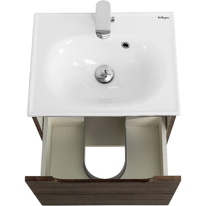 Тумба под раковину BelBagno Etna 60 ETNA-600-1C-SO-RW-P подвесная Rovere Moro, купить, цена, заказать, магазин, доставка, скидка, промокод, купить, цена, заказать, магазин, доставка, скидка, промокод