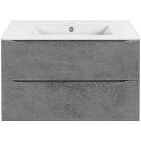 Тумба под раковину Vincea Mia 75 VMC-2MC750BT подвесная Beton, купить, цена, заказать, магазин, доставка, скидка, промокод, купить, цена, заказать, магазин, доставка, скидка, промокод