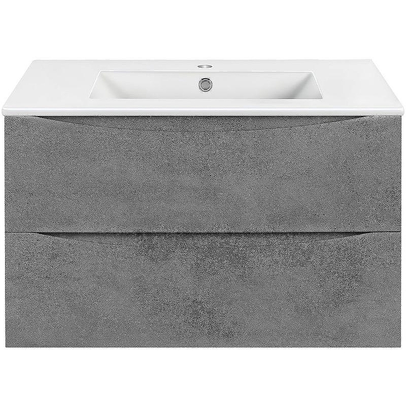 Тумба под раковину Vincea Mia 75 VMC-2MC750BT подвесная Beton, купить, цена, заказать, магазин, доставка, скидка, промокод, купить, цена, заказать, магазин, доставка, скидка, промокод