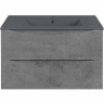 Тумба под раковину Vincea Mia 75 VMC-2MC750BT подвесная Beton, купить, цена, заказать, магазин, доставка, скидка, промокод, купить, цена, заказать, магазин, доставка, скидка, промокод