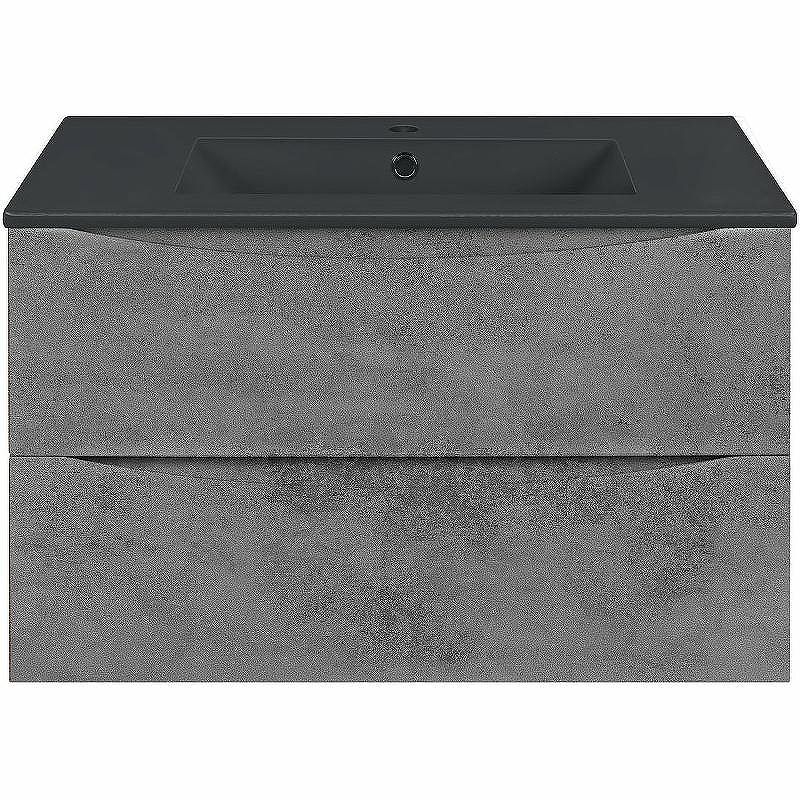 Тумба под раковину Vincea Mia 75 VMC-2MC750BT подвесная Beton, купить, цена, заказать, магазин, доставка, скидка, промокод, купить, цена, заказать, магазин, доставка, скидка, промокод