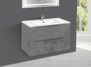 Тумба под раковину Vincea Mia 75 VMC-2MC750BT подвесная Beton, купить, цена, заказать, магазин, доставка, скидка, промокод, купить, цена, заказать, магазин, доставка, скидка, промокод