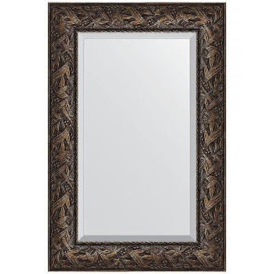 Зеркало Evoform Exclusive 89х59 BY 3417 с фацетом в багетной раме - Византия бронза 99