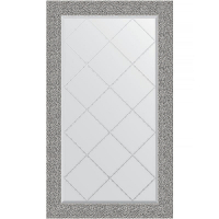 Зеркало Evoform Exclusive-G 131х76 BY 4238 с гравировкой в багетной раме - Чеканка серебряная 90, купить, цена, заказать, магазин, доставка, скидка, промокод, купить, цена, заказать, магазин, доставка, скидка, промокод