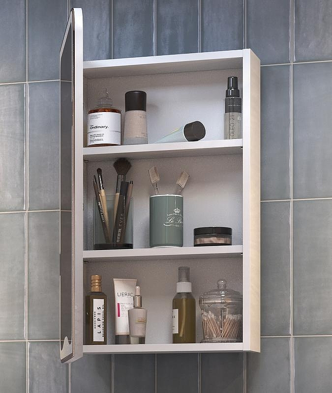 Зеркальный шкаф Vigo Callao 45 zsh.CAL.45 Белый, купить, цена, заказать, магазин, доставка, скидка, промокод, купить, цена, заказать, магазин, доставка, скидка, промокод