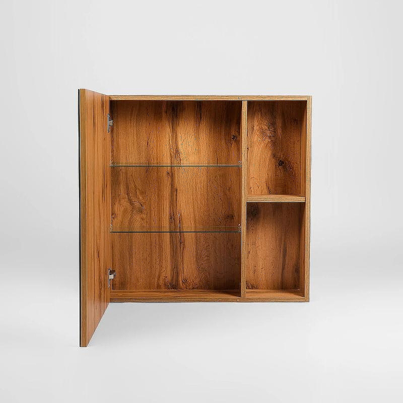 Зеркальный шкаф VIANT Бостон 50 VBOS50-ZSH Дуб Вотан, купить, цена, заказать, магазин, доставка, скидка, промокод, купить, цена, заказать, магазин, доставка, скидка, промокод