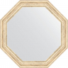 Зеркало Evoform Octagon 50х50 BY 3685 в багетной раме - Слоновая кость 51, купить, цена, заказать, магазин, доставка, скидка, промокод, купить, цена, заказать, магазин, доставка, скидка, промокод