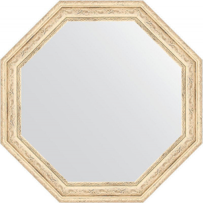 Зеркало Evoform Octagon 50х50 BY 3685 в багетной раме - Слоновая кость 51