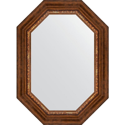 Зеркало Evoform Octagon 56x76 BY 7169 в багетной раме - Римская бронза 88