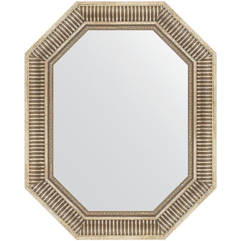 Зеркало Evoform Polygon 77х62 BY 7202 в багетной раме - Серебряный акведук 93, купить, цена, заказать, магазин, доставка, скидка, промокод, купить, цена, заказать, магазин, доставка, скидка, промокод