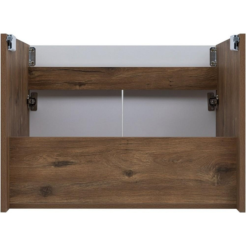 Тумба под раковину Aquanet Оптима 80 344793 подвесная Дуб рустикальный Белый сатин, купить, цена, заказать, магазин, доставка, скидка, промокод, купить, цена, заказать, магазин, доставка, скидка, промокод