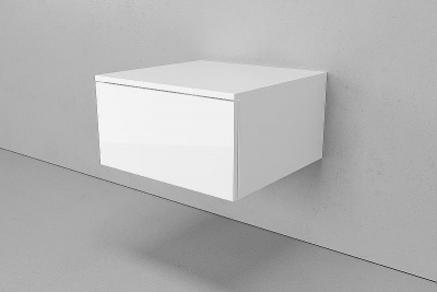 Тумба Velvex Unique Unit 50 tp.UNI.50.1Y подвесная Белая глянцевая