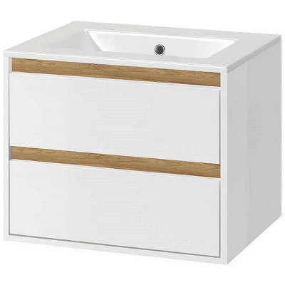 Тумба под раковину Excellent Tuto 60 MLEX.0103.600.WHBL подвесная Белый Дуб