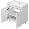 Тумба с раковиной Misty Енисей 70 УТ000015475 Белая, купить, цена, заказать, магазин, доставка, скидка, промокод, купить, цена, заказать, магазин, доставка, скидка, промокод