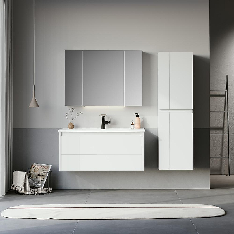 Тумба с раковиной Orka Likya 65 5002494 подвесная цвет Белый матовый, купить, цена, заказать, магазин, доставка, скидка, промокод, купить, цена, заказать, магазин, доставка, скидка, промокод