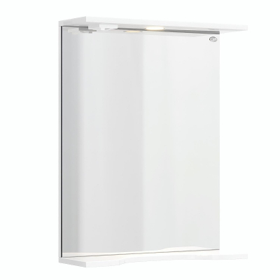 Зеркало Onika Коралл 50 205023 с подсветкой цвет Белый