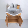 Тумба с раковиной Orange Classic 60 F7-60TU2+RA Тик, купить, цена, заказать, магазин, доставка, скидка, промокод, купить, цена, заказать, магазин, доставка, скидка, промокод