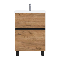 Тумба под раковину 1MarKa Aris 70Н Ц0000035781 цвет Антрацит Дуб крафт золотой, купить, цена, заказать, магазин, доставка, скидка, промокод, купить, цена, заказать, магазин, доставка, скидка, промокод