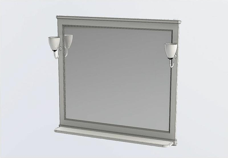 Зеркало Aquanet Валенса 110 180291 Белое, купить, цена, заказать, магазин, доставка, скидка, промокод, купить, цена, заказать, магазин, доставка, скидка, промокод