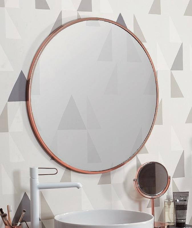 Зеркало Jacob Delafon Odeon Rive Gauche 50 EB1176-CPR Медь, купить, цена, заказать, магазин, доставка, скидка, промокод, купить, цена, заказать, магазин, доставка, скидка, промокод