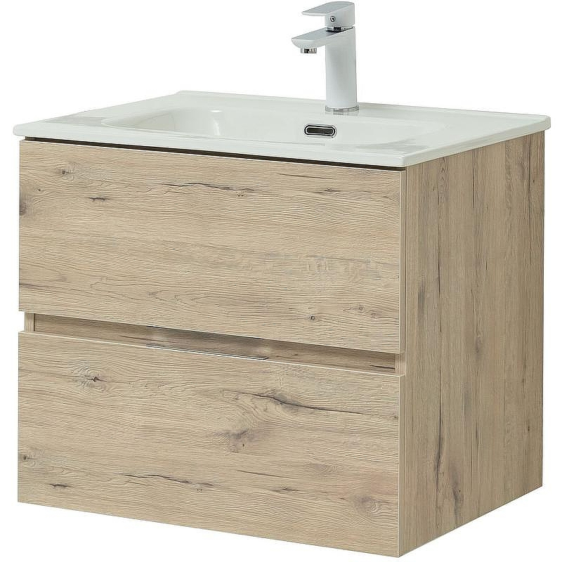 Тумба под раковину Aquanet Алвита New 60 277513 подвесная Дуб Веллингтон, купить, цена, заказать, магазин, доставка, скидка, промокод, купить, цена, заказать, магазин, доставка, скидка, промокод