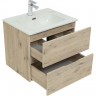 Тумба под раковину Aquanet Алвита New 60 277513 подвесная Дуб Веллингтон, купить, цена, заказать, магазин, доставка, скидка, промокод, купить, цена, заказать, магазин, доставка, скидка, промокод