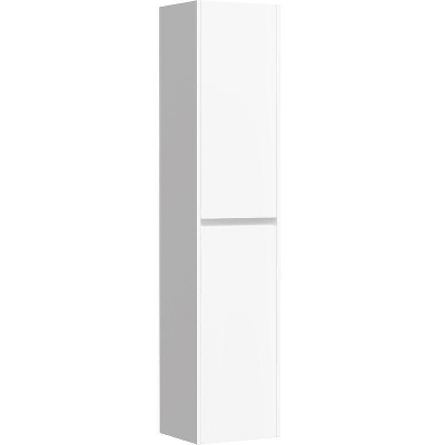 Шкаф пенал Sancos Libra 35 PLB35W подвесной Белый глянец