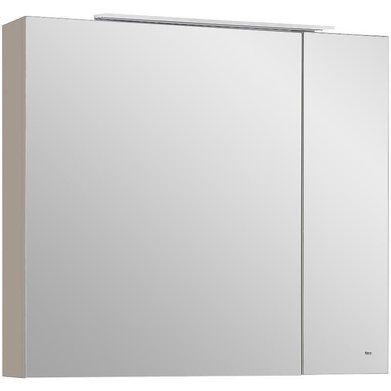 Зеркальный шкаф Roca Oleta 80 A857647515 с подсветкой Капучино, купить, цена, заказать, магазин, доставка, скидка, промокод, купить, цена, заказать, магазин, доставка, скидка, промокод
