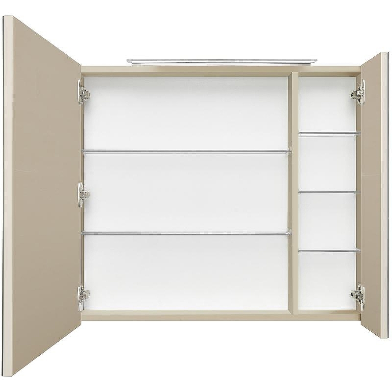 Зеркальный шкаф Roca Oleta 80 A857647515 с подсветкой Капучино, купить, цена, заказать, магазин, доставка, скидка, промокод, купить, цена, заказать, магазин, доставка, скидка, промокод