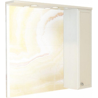 Зеркало со шкафом Comforty Сочи 85 00003132119 Белый глянец, купить, цена, заказать, магазин, доставка, скидка, промокод, купить, цена, заказать, магазин, доставка, скидка, промокод