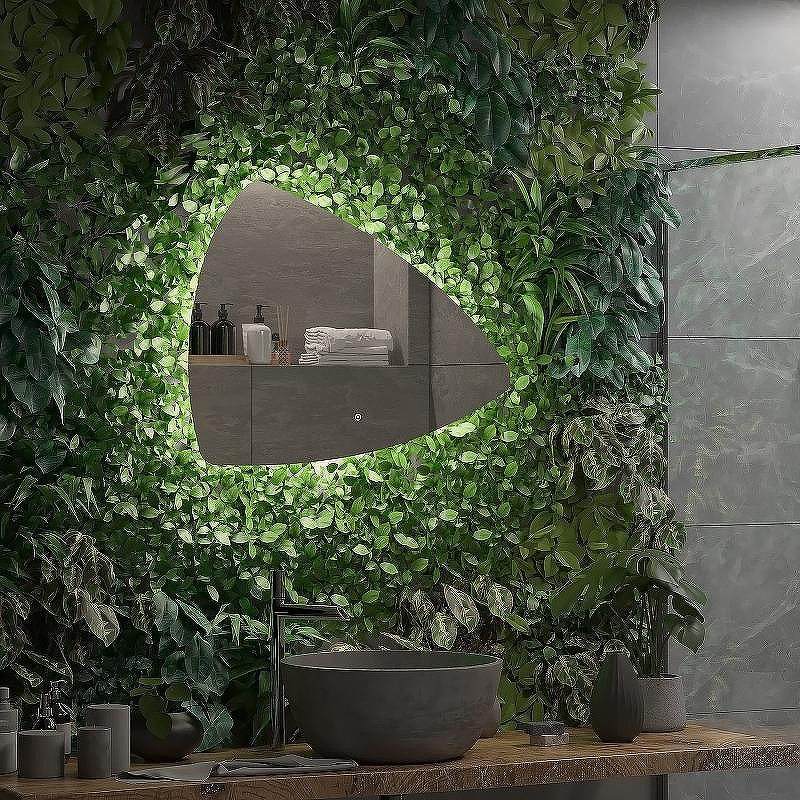 Зеркало Континент Jazz 900х700 ЗЛП617 с подсветкой с сенсорным выключателем, купить, цена, заказать, магазин, доставка, скидка, промокод, купить, цена, заказать, магазин, доставка, скидка, промокод