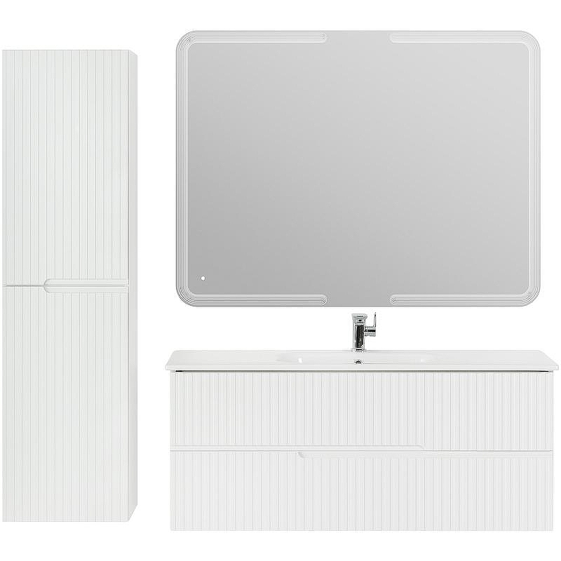 Тумба под раковину Cezares Duet 120 DUET-1200-2C-SO-BL подвесная Bianco Lucido, купить, цена, заказать, магазин, доставка, скидка, промокод, купить, цена, заказать, магазин, доставка, скидка, промокод