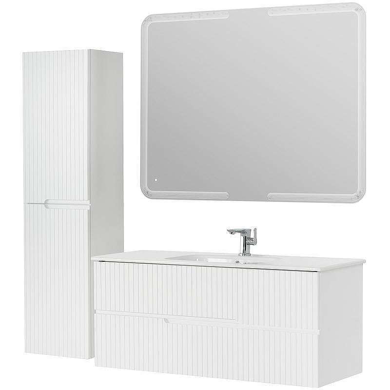 Тумба под раковину Cezares Duet 120 DUET-1200-2C-SO-BL подвесная Bianco Lucido, купить, цена, заказать, магазин, доставка, скидка, промокод, купить, цена, заказать, магазин, доставка, скидка, промокод