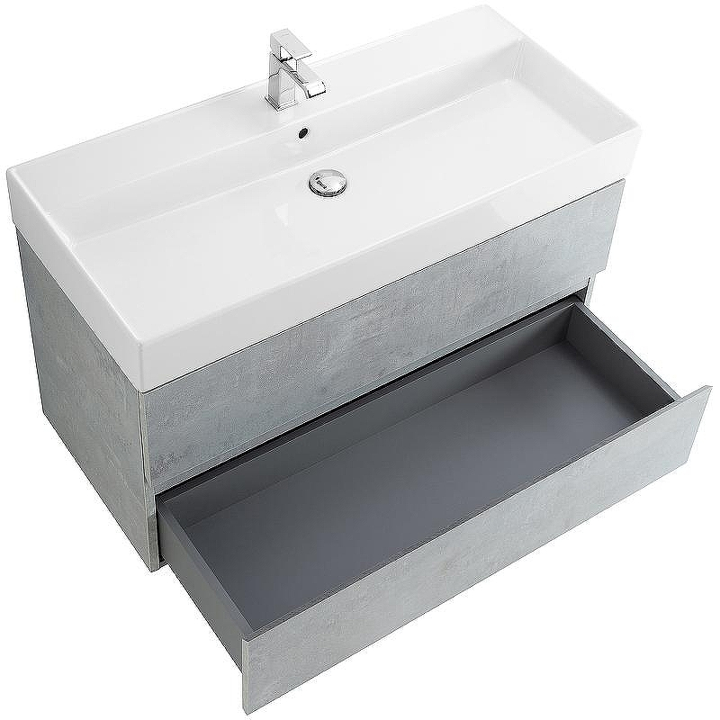 Тумба под раковину Cezares Molveno 46 100 MOLVENO 46-100-2C-SO-BET подвесная Beton, купить, цена, заказать, магазин, доставка, скидка, промокод, купить, цена, заказать, магазин, доставка, скидка, промокод