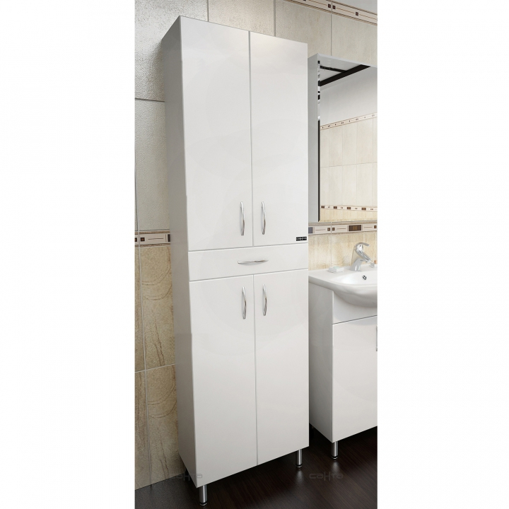 Шкаф пенал СанТа Стандарт 50 Белый, купить, цена, заказать, магазин, доставка, скидка, промокод, купить, цена, заказать, магазин, доставка, скидка, промокод