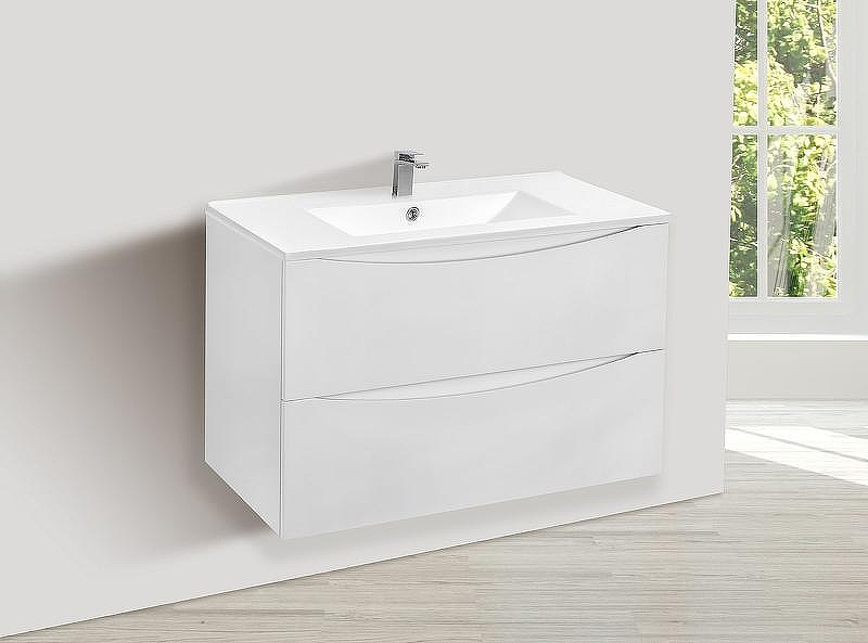 Тумба под раковину Vincea Mia 75 VMC-2MC750GW подвесная G.White, купить, цена, заказать, магазин, доставка, скидка, промокод, купить, цена, заказать, магазин, доставка, скидка, промокод