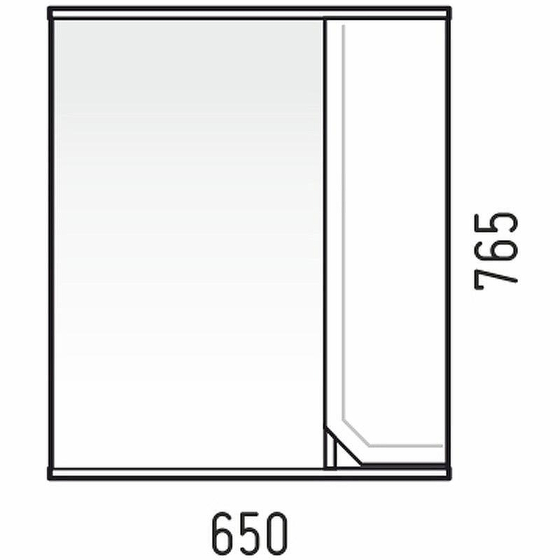 Зеркало со шкафом Corozo Сириус 65 SD-00001448 Белое, купить, цена, заказать, магазин, доставка, скидка, промокод, купить, цена, заказать, магазин, доставка, скидка, промокод