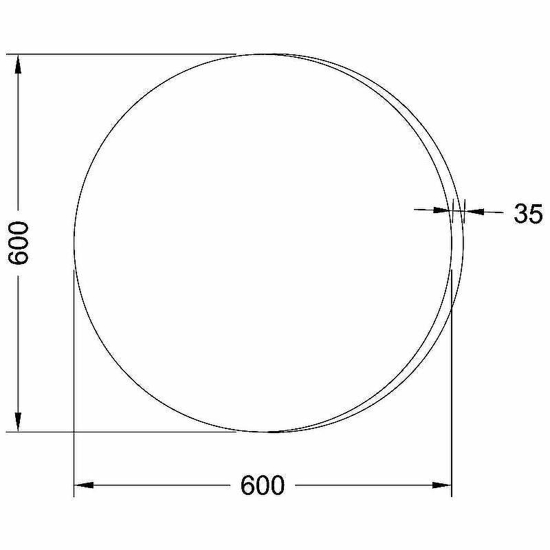Зеркало SanVit Арт 60 zart60 с подсветкой с сенсорным выключателем и диммером, купить, цена, заказать, магазин, доставка, скидка, промокод, купить, цена, заказать, магазин, доставка, скидка, промокод
