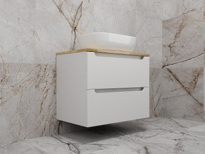 Тумба под раковину Style Line Бали 70 ЛС-00002338 подвесная Белый софт