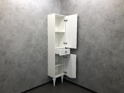 Шкаф пенал Comforty Монако 40 R 00003129168 Белый глянец