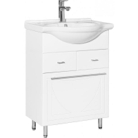 Тумба под раковину Style Line Лана 60 СС-00002253 Белая, купить, цена, заказать, магазин, доставка, скидка, промокод, купить, цена, заказать, магазин, доставка, скидка, промокод