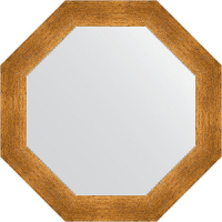 Зеркало Evoform Octagon 50х50 BY 3700 в багетной раме - Травленое золото 59, купить, цена, заказать, магазин, доставка, скидка, промокод, купить, цена, заказать, магазин, доставка, скидка, промокод