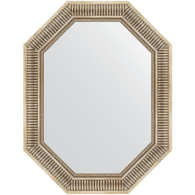 Зеркало Evoform Polygon 87х67 BY 7203 в багетной раме - Серебряный акведук 93